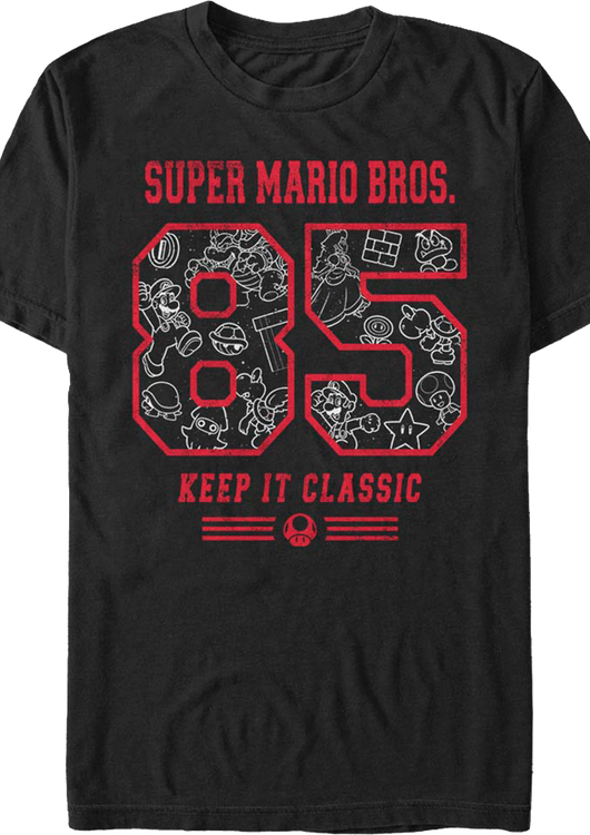 85 Keep It Classic Super Mario Bros. T-Shirt - main product image