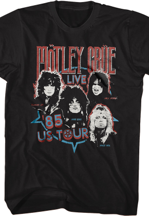 '85 US Tour Motley Crue T-Shirt