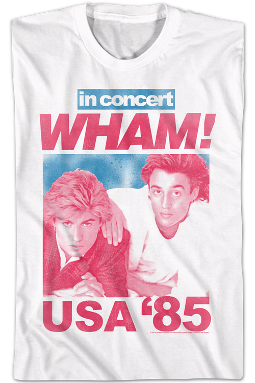 '85 USA Concert Wham T-Shirtmain product image