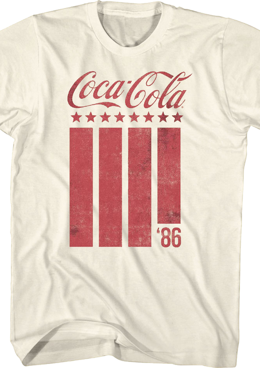 '86 Election Coca-Cola T-Shirt - main product image