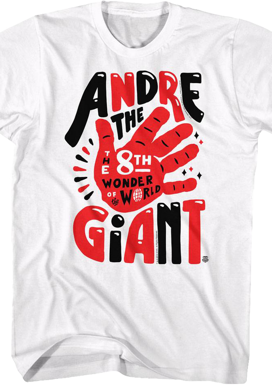 8th Wonder of the World Andre The Giant T-Shirt - main product image