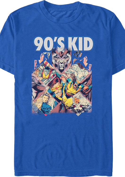 90's Kid X-Men Marvel Comics T-Shirt - main product image
