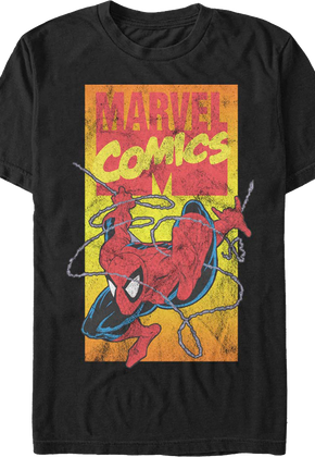 90s Marvel Comics Logo Spider-Man T-Shirt