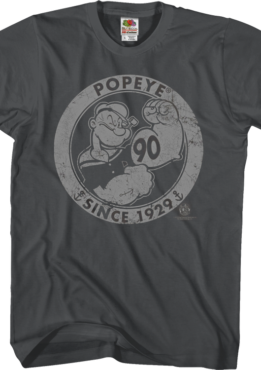 90th Anniversary Popeye T-Shirt - main product image