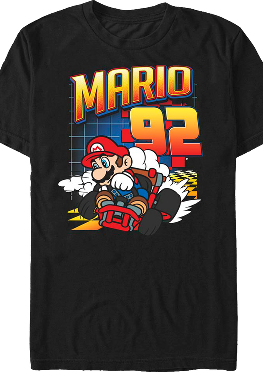 92 Racing Kart Super Mario Bros. T-Shirt - main product image