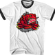 Small / White-Black Ringer