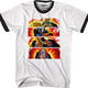 Medium / White-Black Ringer
