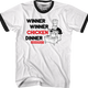 Medium / White With Black Ringers