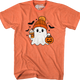 Small / Bright Orange Heather