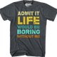 Small / Dark Heather