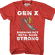 Small / Red Heather