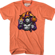 Small / Bright Orange Heather
