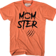 Small / Bright Orange Heather