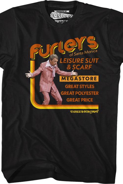 thumbnail image 2 of Cowboy Tshirt Men Team Roper Three's Company Stanley Mr. Roper T-Shirt - Funny TV Show Merchandise Made In Canada Team Canada Hoodies For Men 2 of 14