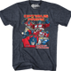 Small / Navy Heather