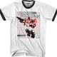 Small / White With Black Ringers