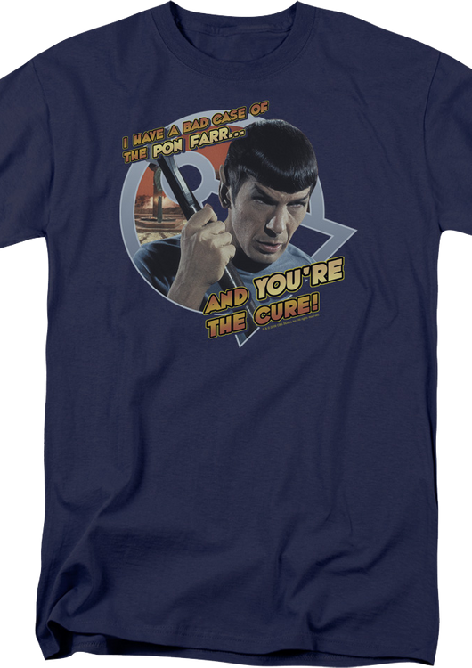 A Bad Case Of Pon Farr Star Trek T-Shirt - main product image