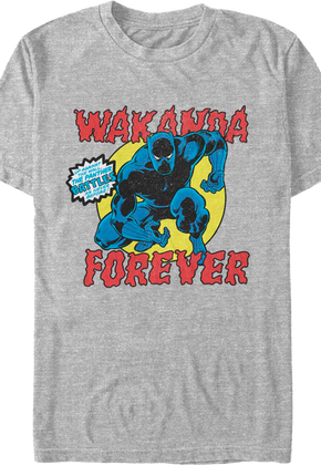 A Life On The Line Black Panther T-Shirt
