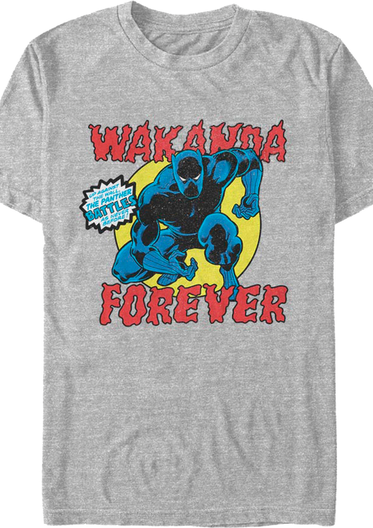 A Life On The Line Black Panther T-Shirt - main product image