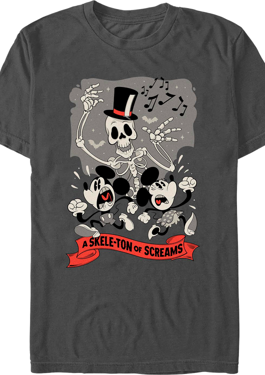 A Skele-Ton Of Screams Disney T-Shirt - main product image