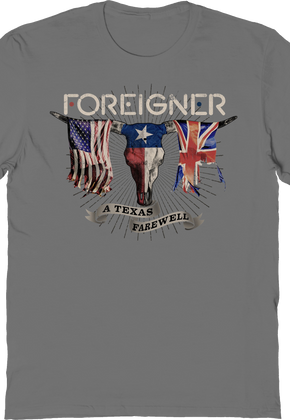 A Texas Farewell Foreigner T-Shirt
