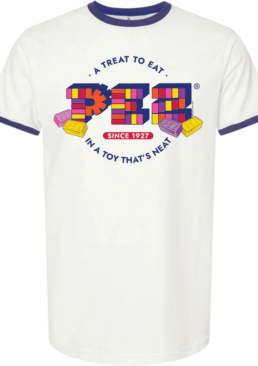 A Treat To Eat PEZ Ringer Shirt - main product image