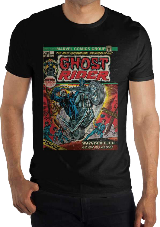 A Woman Possessed Ghost Rider T-Shirt - main product image