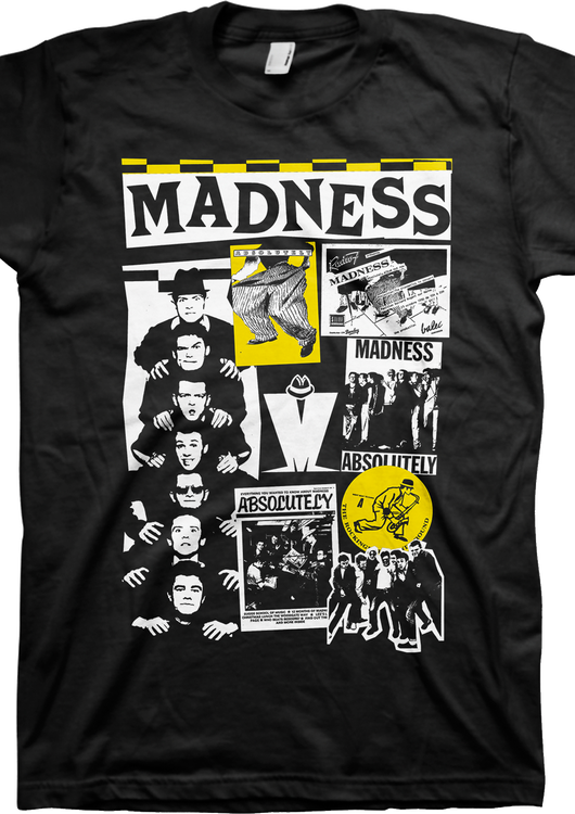 Absolutely Collage Madness T-Shirt - main product image