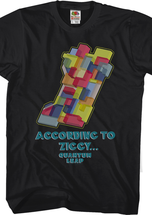 According To Ziggy Quantum Leap T-Shirt - main product image