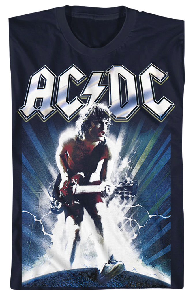 ACDC Rock Band Angus Young T-Shirt