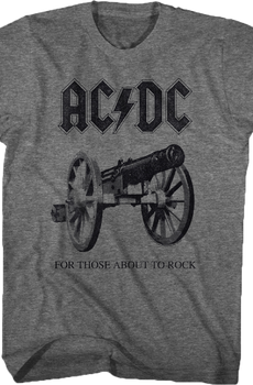 ACDC For Those About to Rock T-Shirt