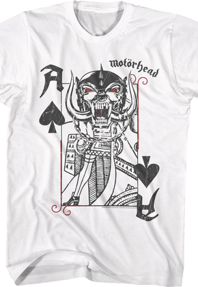 Ace Of Spades Playing Card Motorhead T-Shirt