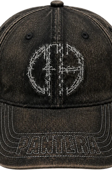 Acid Washed Snapback Pantera Baseball Cap