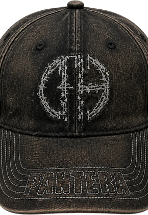 Acid Washed Snapback Pantera Baseball Cap