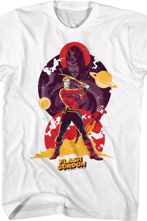 Action Collage Flash Gordon T-Shirtmain product image