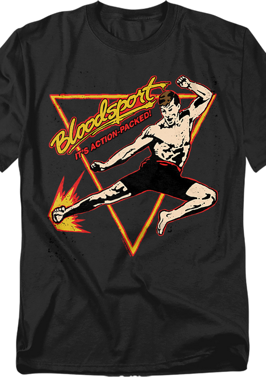 Action Packed Bloodsport T-Shirt - main product image