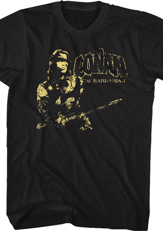 Action Pose Conan The Barbarian T-Shirt - main product image