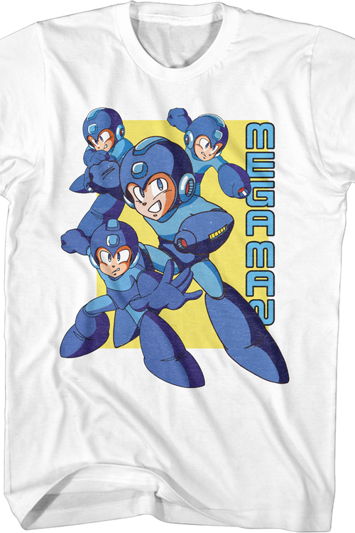 Action Poses Mega Man T-Shirtmain product image
