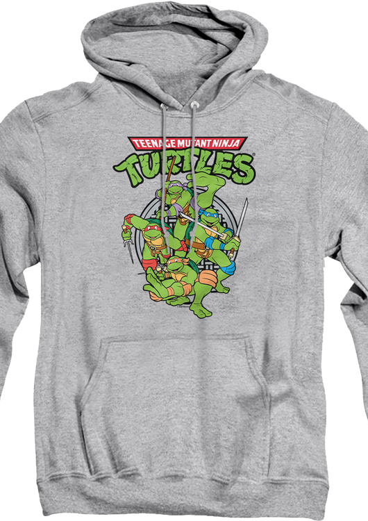 Action Poses Teenage Mutant Ninja Turtles Hoodie - main product image