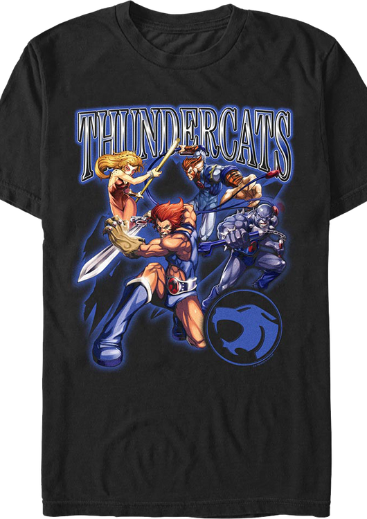 Action Poses ThunderCats T-Shirt - main product image
