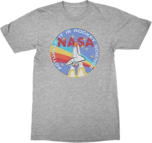 Actually It Is Rocket Science NASA T-Shirt - main product image