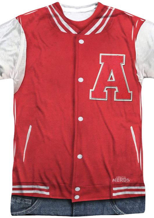 Adams Atoms Lettermens Jacket T-Shirt - main product image