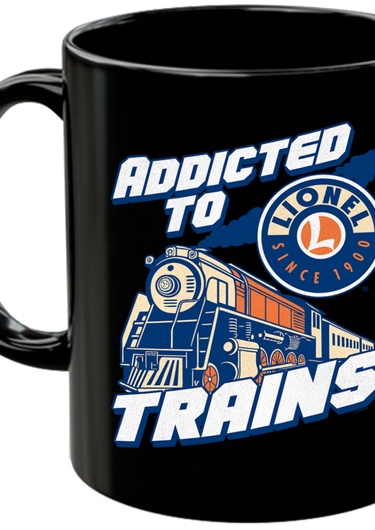 Addicted Lionel Trains Coffee Mug - main product image