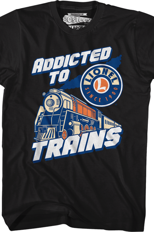 Addicted Lionel Trains T-Shirtmain product image