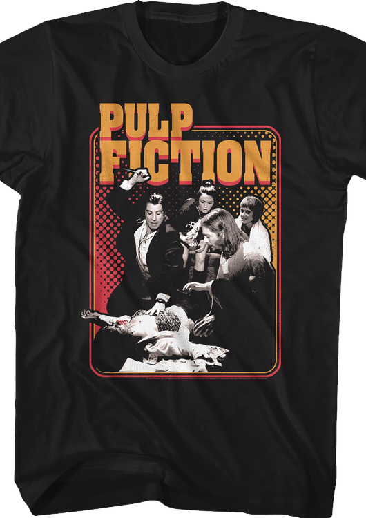 Adrenaline Shot Pulp Fiction T-Shirt - main product image