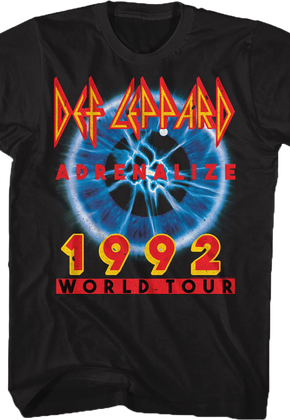 Adrenalize World Tour Def Leppard T-Shirt