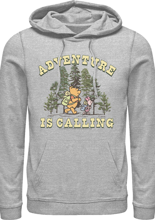 Adventure Is Calling Winnie The Pooh Hoodie - main product image