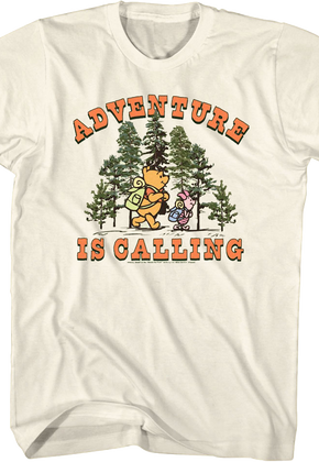 Adventure Is Calling Winnie The Pooh T-Shirt