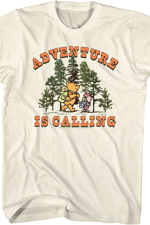 Adventure Is Calling Winnie The Pooh T-Shirtmain product image