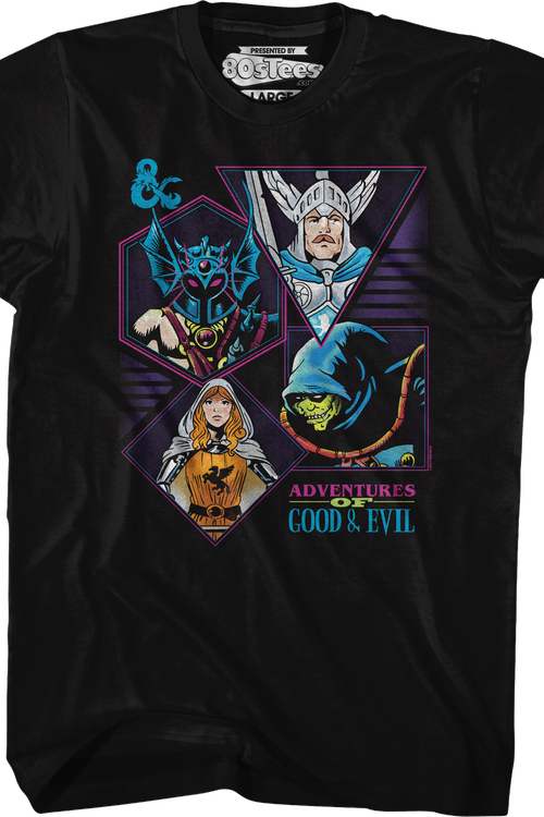 Adventures Of Good & Evil Dungeons & Dragons T-Shirtmain product image